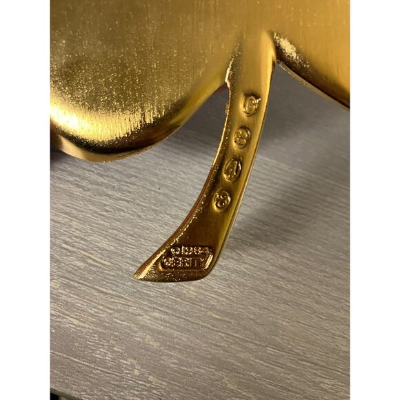 Gerity "Electro Plate" 24k gold shamrock - Picture 2 of 4